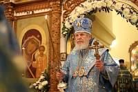 Архиерейское богослужение в Троицком храме г. Старая Купавна 